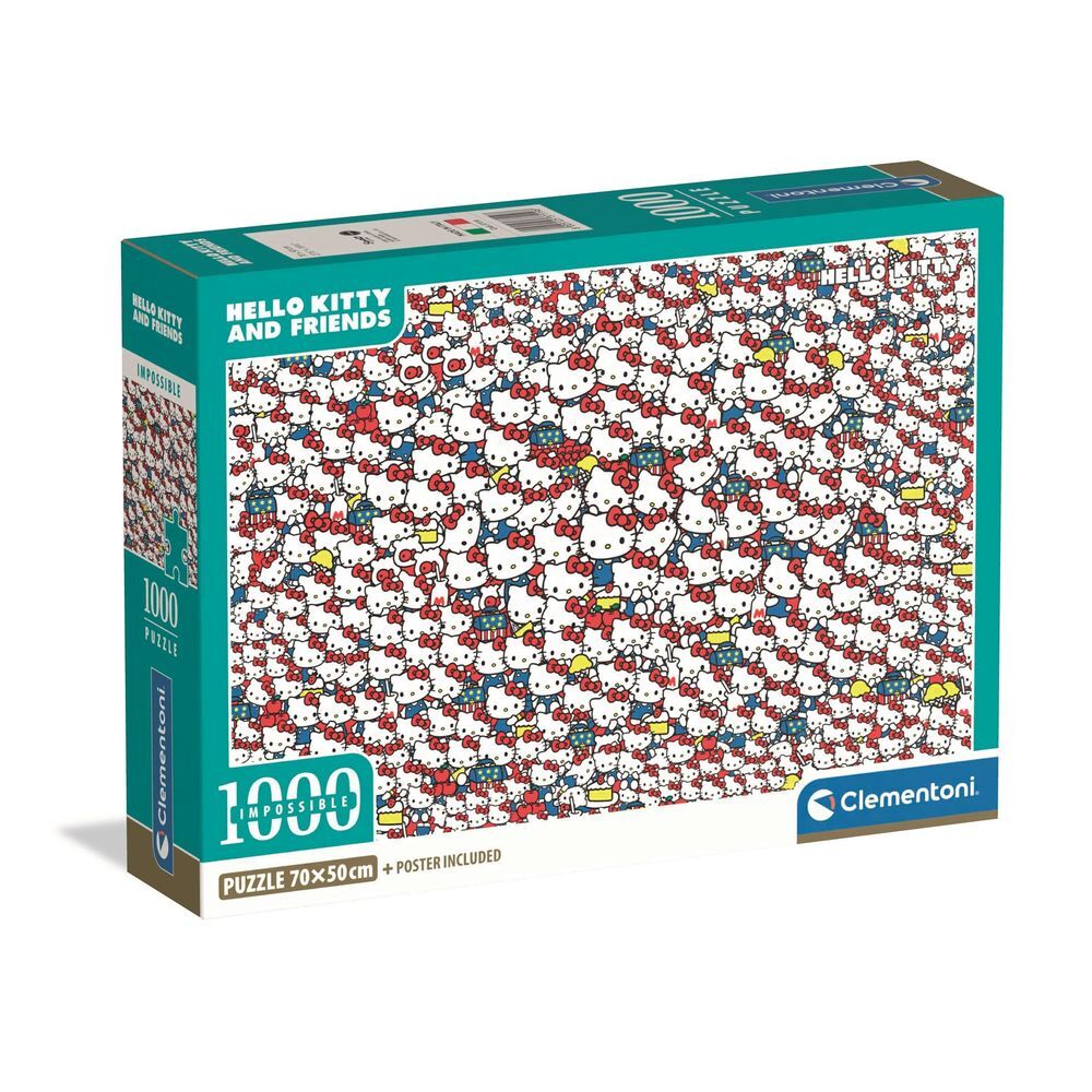 hello kitty impossible puzzle 1000 pieces
