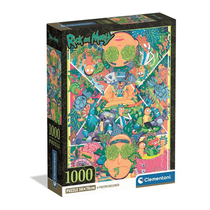 puzzle rick and morty 2 1000 pieces