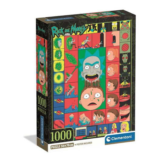 puzzle rick and morty 3 1000 pieces