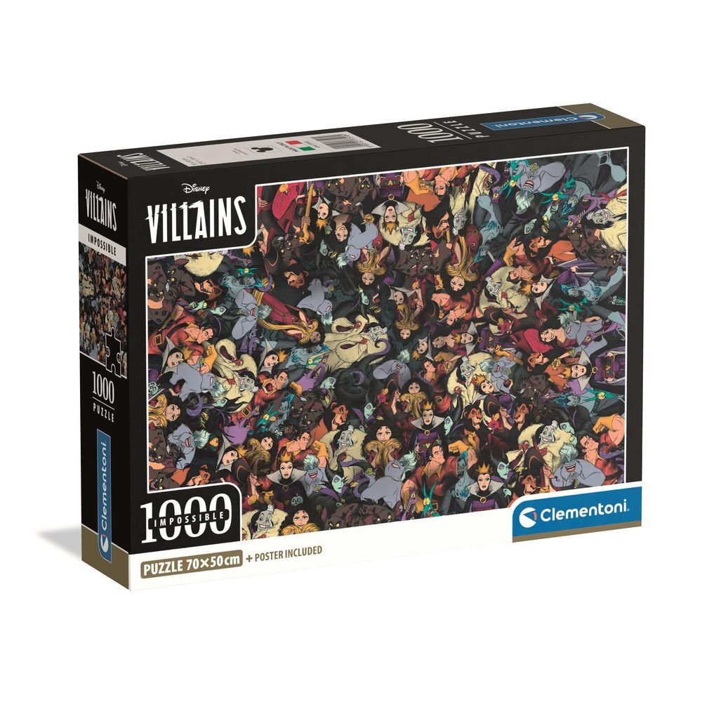 disney villans impossible puzzle 1000 pieces
