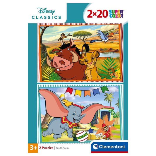 Disney Classic Puzzle 2x20pcs