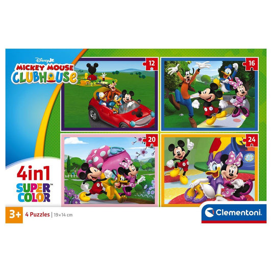 Mickey Mouse Clubhouse Mickey Disney Puzzle 12 16 20 24pcs