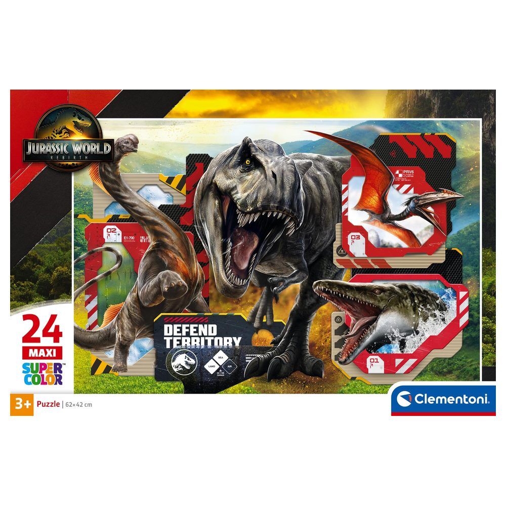 Puzzle maxi di Jurassic World da 24 pezzi