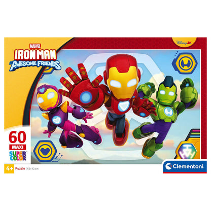 Puzzle géant Iron Man Marvel de 60 pièces