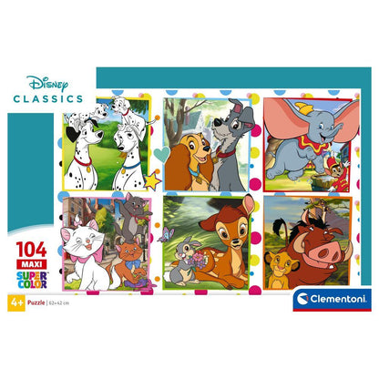 Maxi puzzle clásico de Disney de 104 piezas