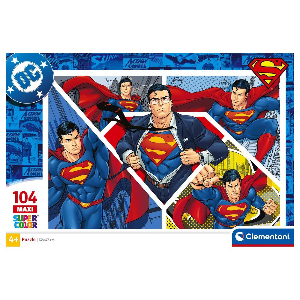 DC Comics Maxi Superman Puzzle  104 Teile