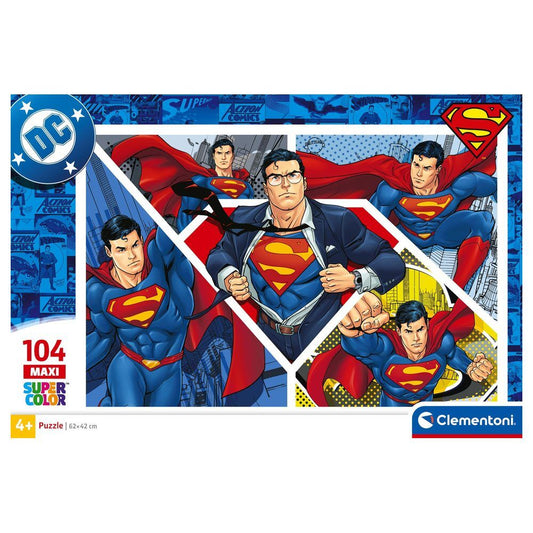 DC Comics Maxi Superman Puzzle  104 Teile