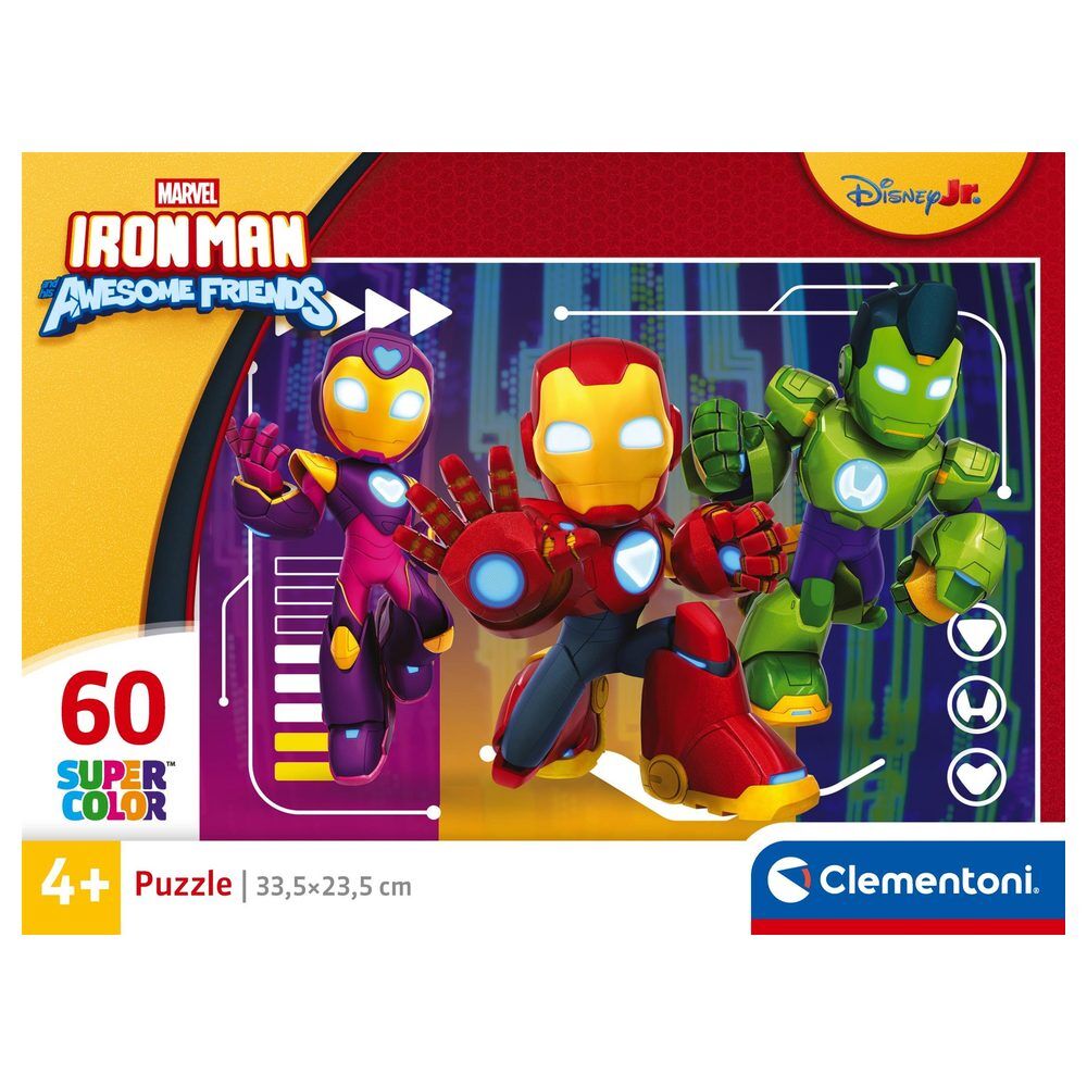 Puzzle Iron Man Marvel Ahaf 60 pezzi
