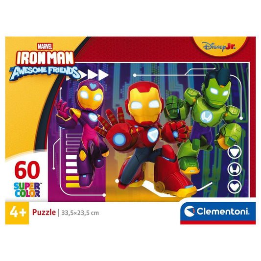 Puzzle Iron Man Marvel Ahaf 60pcs