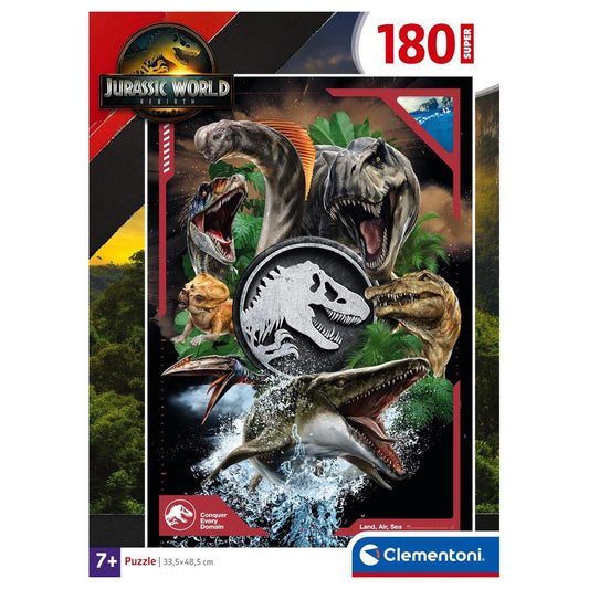 Super Jurassic World puzzle 180 pieces