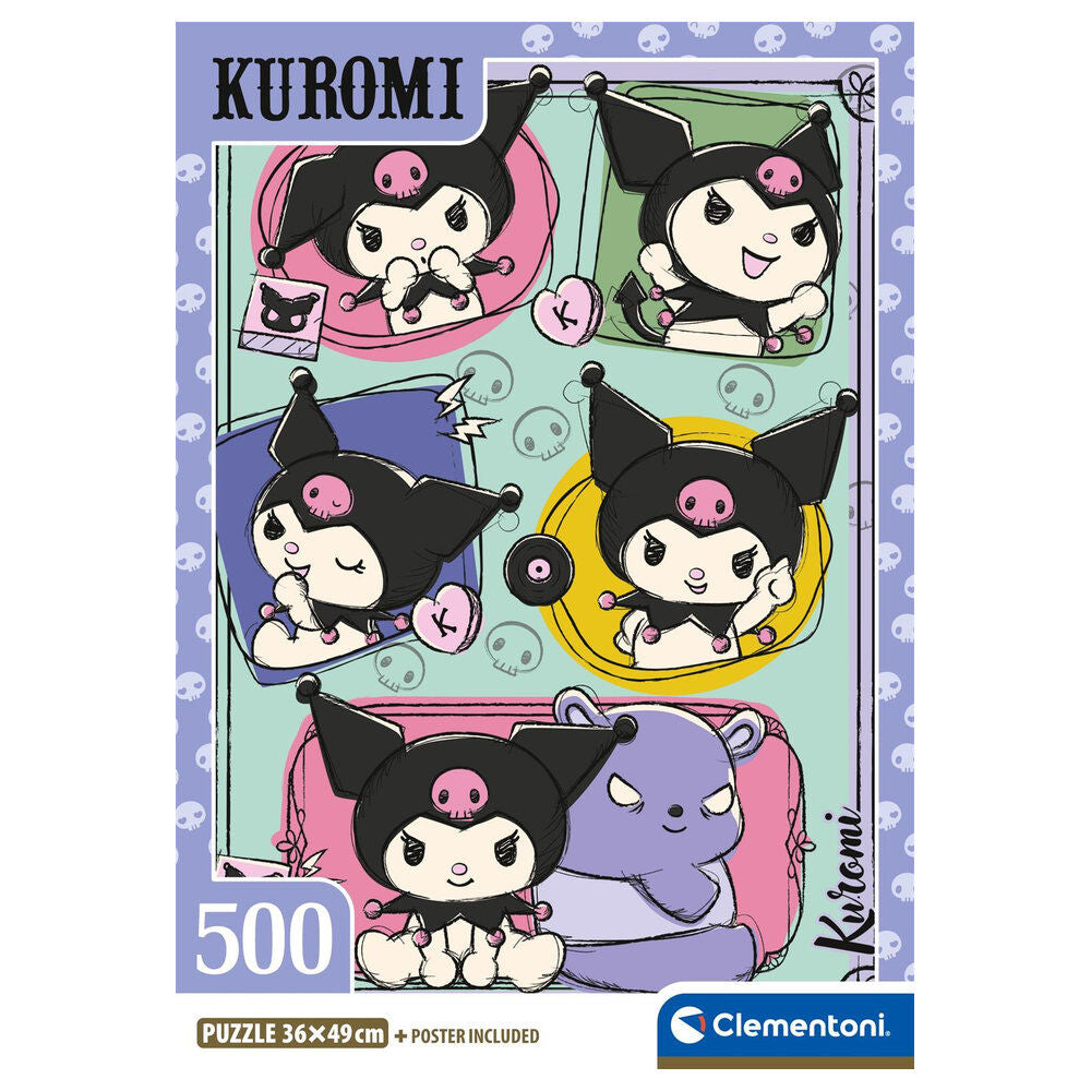 Puzzle Kuromi Hello Kitty da 500 pezzi