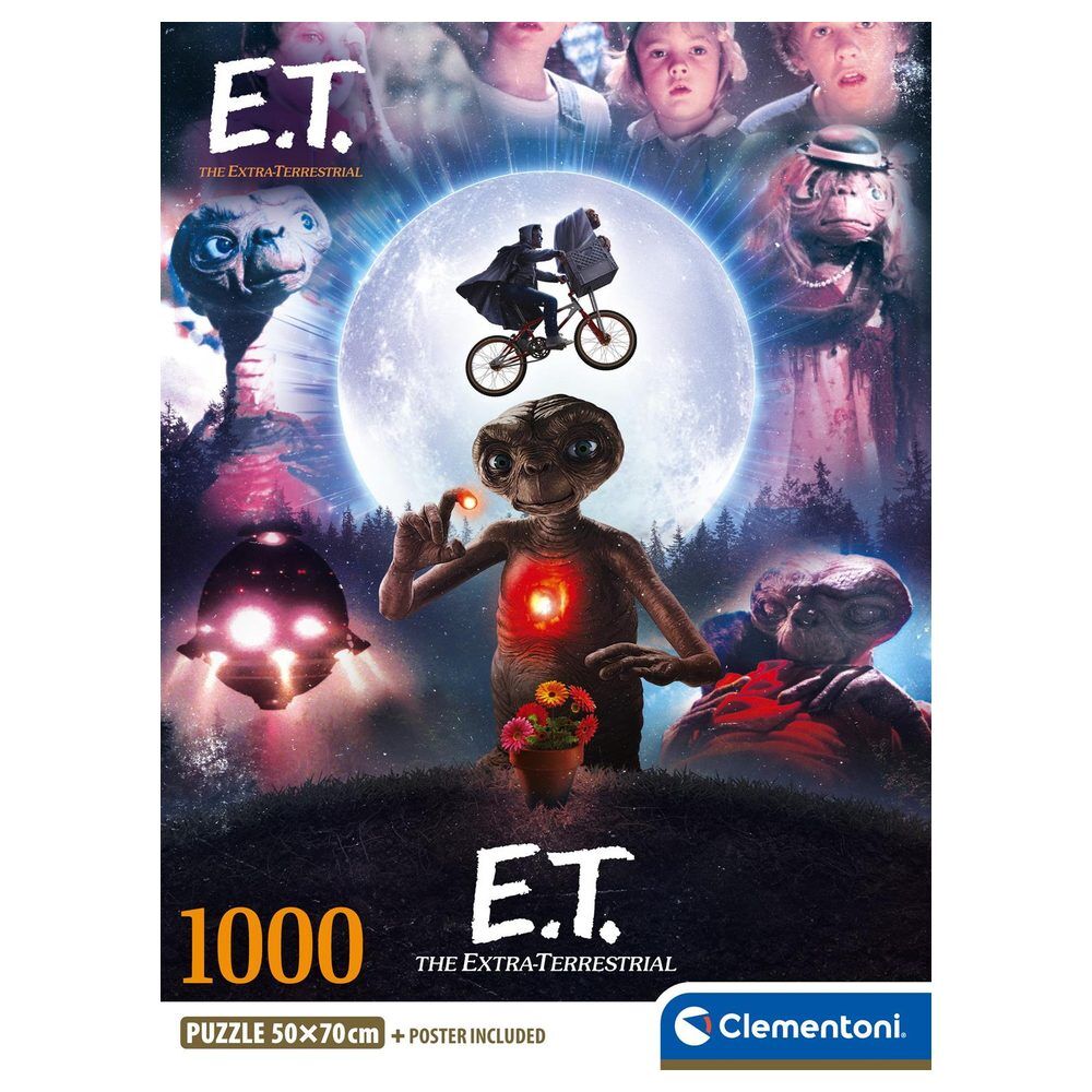 Quebra cabeça E T O Extraterrestre 1000 peças