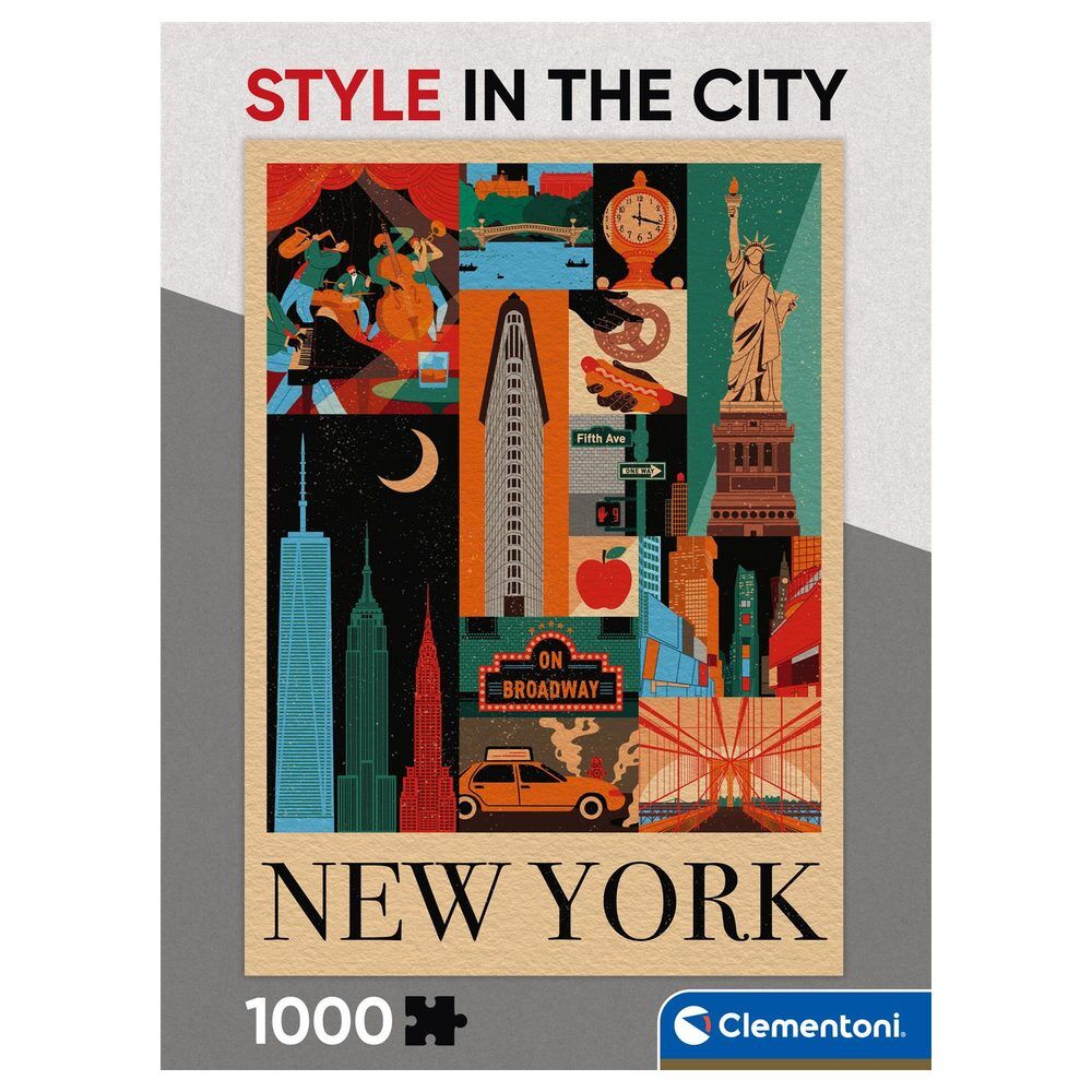 Puzzle Style In The City New York 1000 elementów
