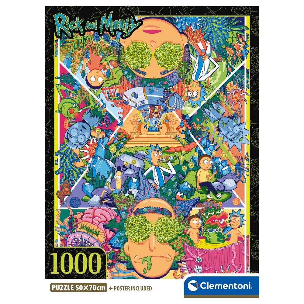 Puzzle di Rick e Morty 2 da 1000 pezzi