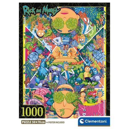 Puzzle di Rick e Morty 2 da 1000 pezzi