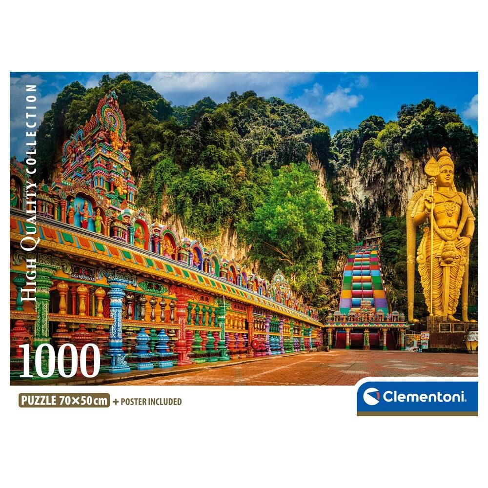 Puzzle Malowane Jaskinie Batu 1000 elementów