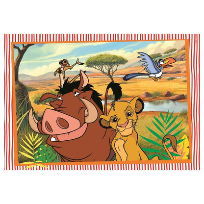 Quebra-cabeça clássico da Disney 2x20 peças
