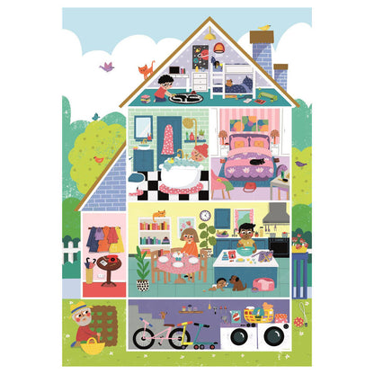 Rompecabezas maxi Noli Home Sweet Home de 104 piezas