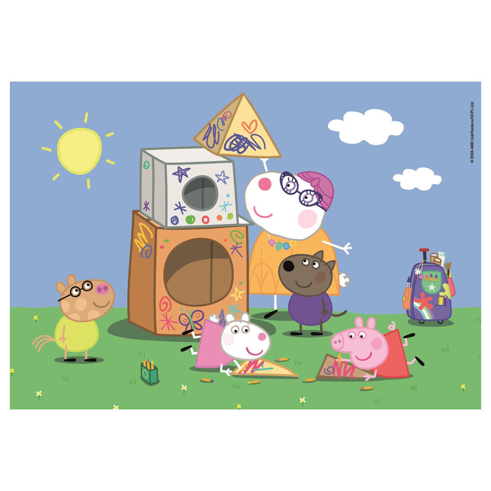 Puzzle di Peppa Pig 2x60 pezzi