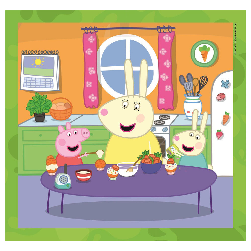 Peppa Pig Puzzle 3x48pcs