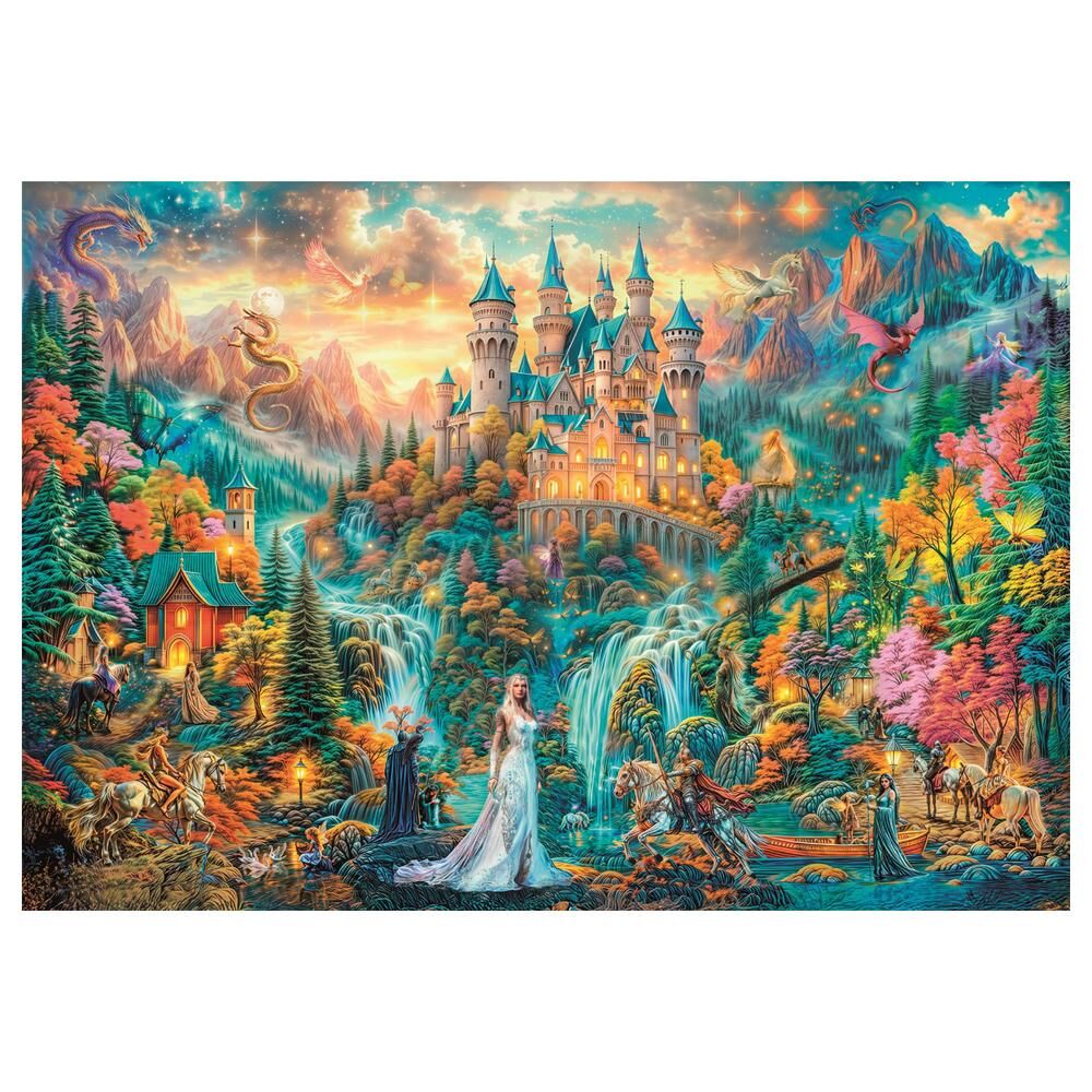 Puzzle Legends Of The Hidden Realm 2000 pezzi