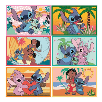 Cubo puzzle Disney Stitch da 6 pezzi