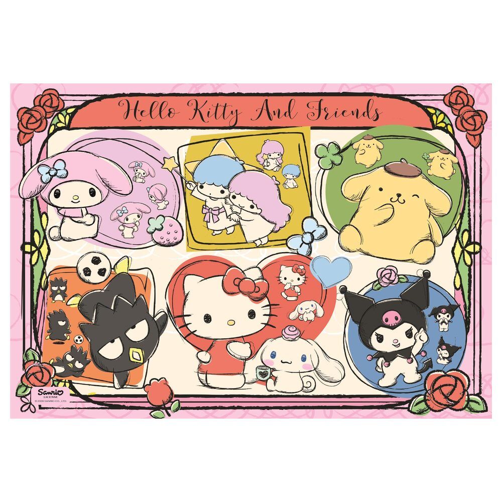 Puzzle Hello Kitty 2 1000 elementów