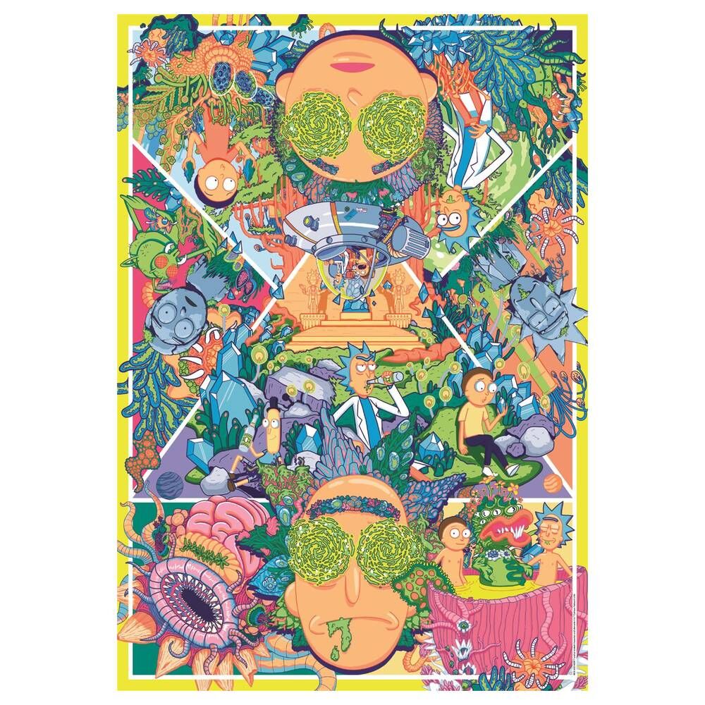 Puzzle di Rick e Morty 2 da 1000 pezzi