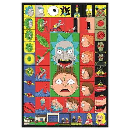 Puzzle Rick i Morty 3 1000 elementów