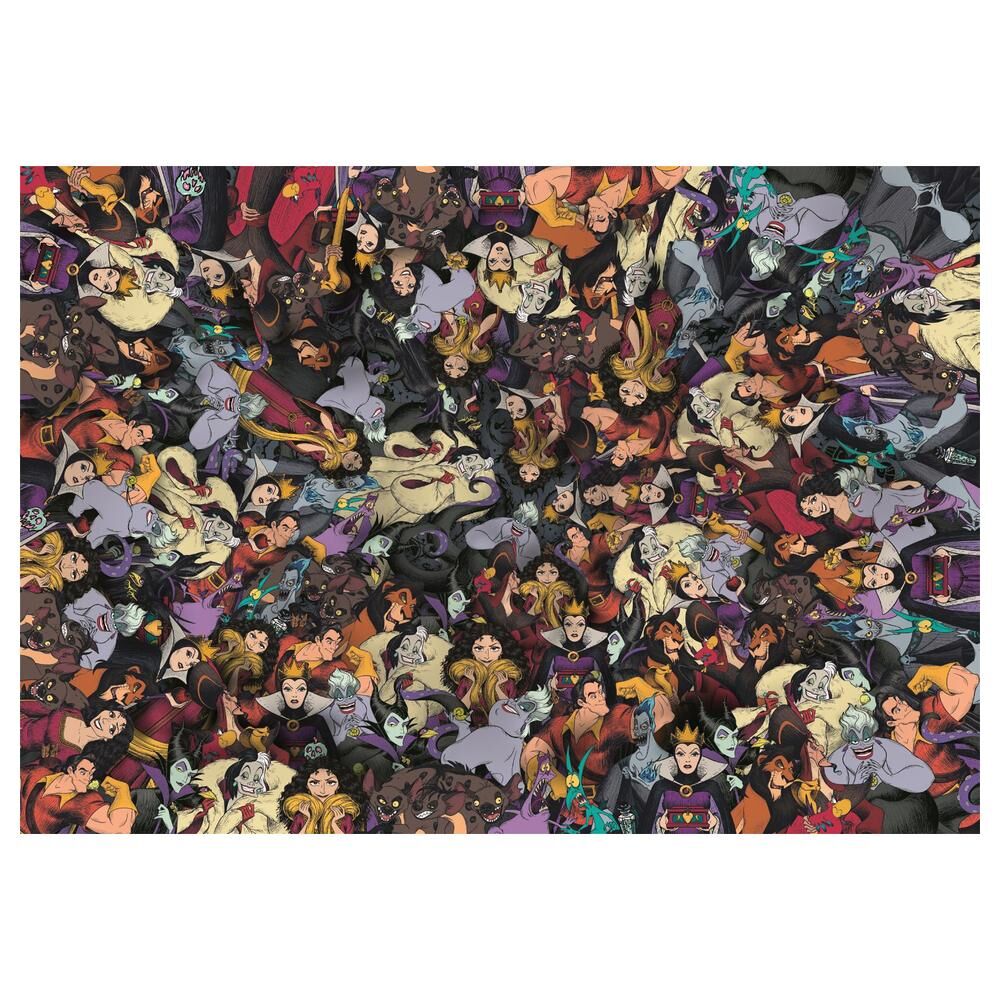 Puzzle impossibile dei cattivi Disney da 1000 pezzi