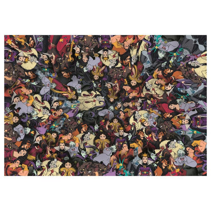 Puzzle impossibile dei cattivi Disney da 1000 pezzi