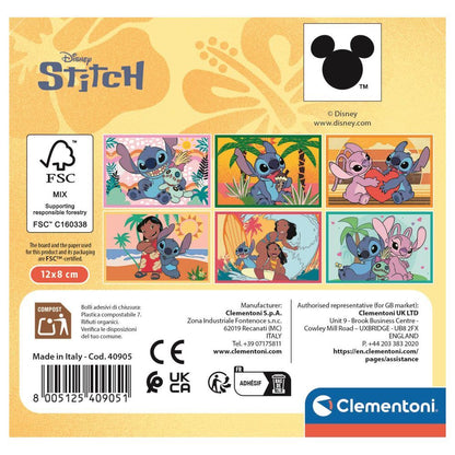 Cubo puzzle Disney Stitch da 6 pezzi