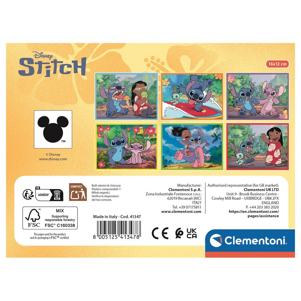 Puzzle Cube Stitch Disney 12 pièces