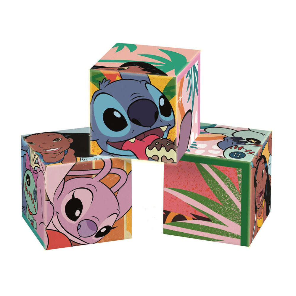 Cubo puzzle Disney Stitch da 6 pezzi