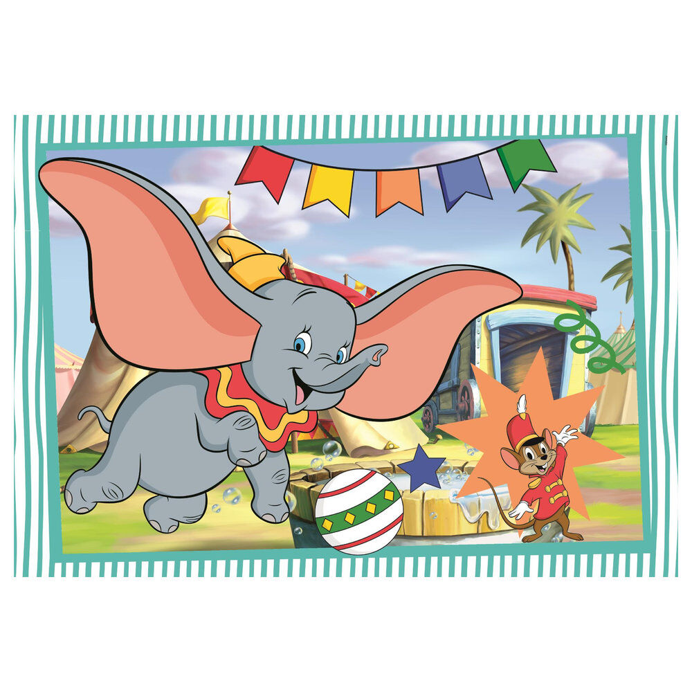 Quebra-cabeça clássico da Disney 2x20 peças