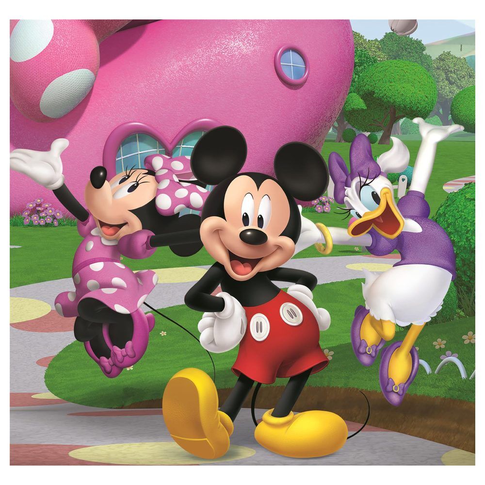 Puzzle della casa di Topolino Disney (3x48 pezzi)