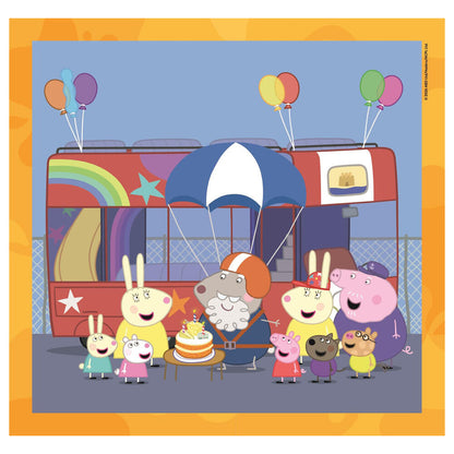 Peppa Pig Puzzle 3x48pcs