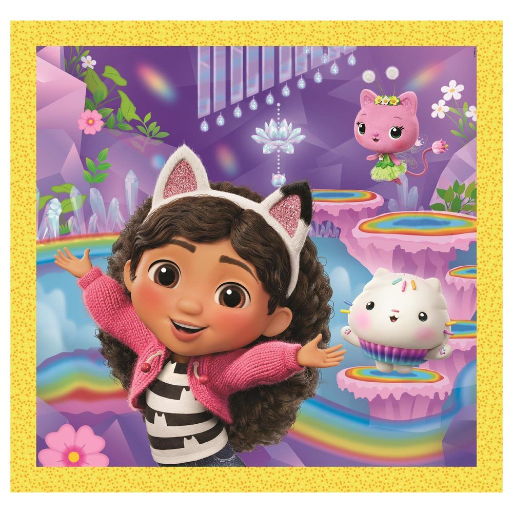 Gabby's Dollhouse Puzzle 3x48pcs