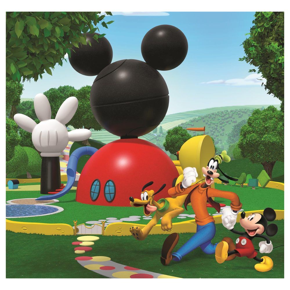 Puzzle della casa di Topolino Disney (3x48 pezzi)