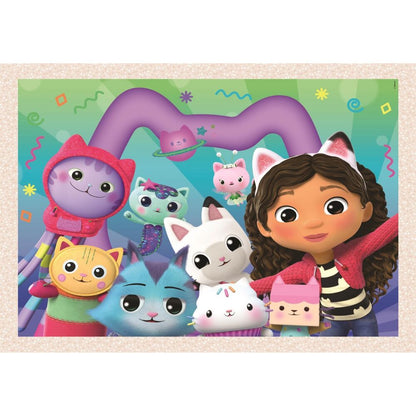 Gabby's Dollhouse Puzzle 12-16-20-24pcs