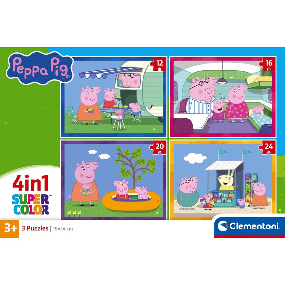Peppa Pig Puzzle 12 16 20 24pcs