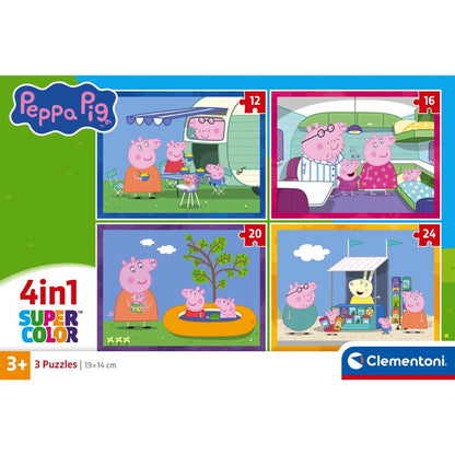Peppa Pig Puzzle 12 16 20 24pcs