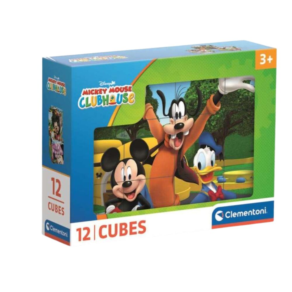 mickey club house mickey disney cube puzzle 12pcs