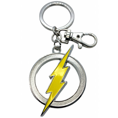 flash marvel logo keychain 6cm