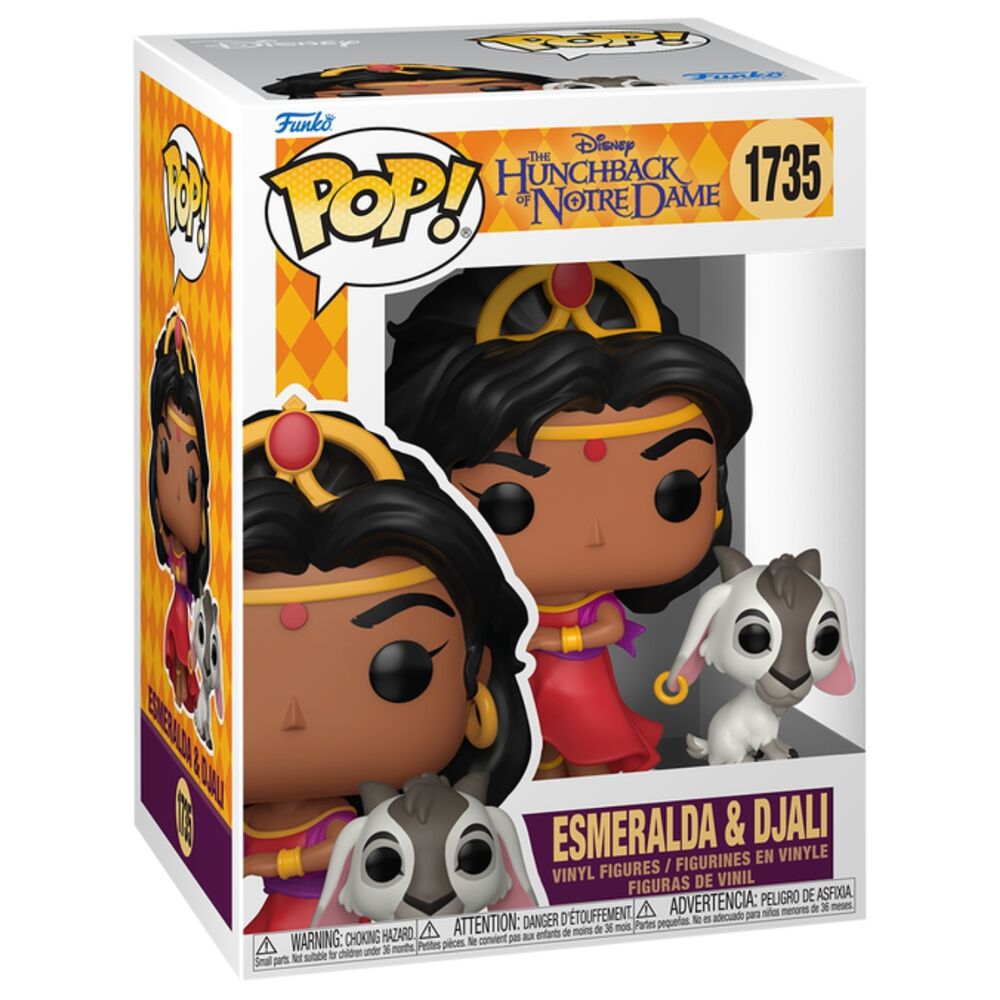 disney pop figure the hunchback of notre dame esmeralda & djali
