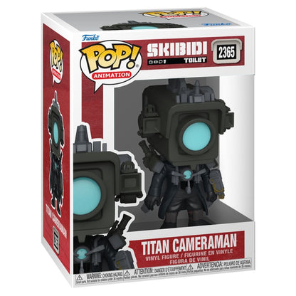skibidi toilet titan cameraman pop figure