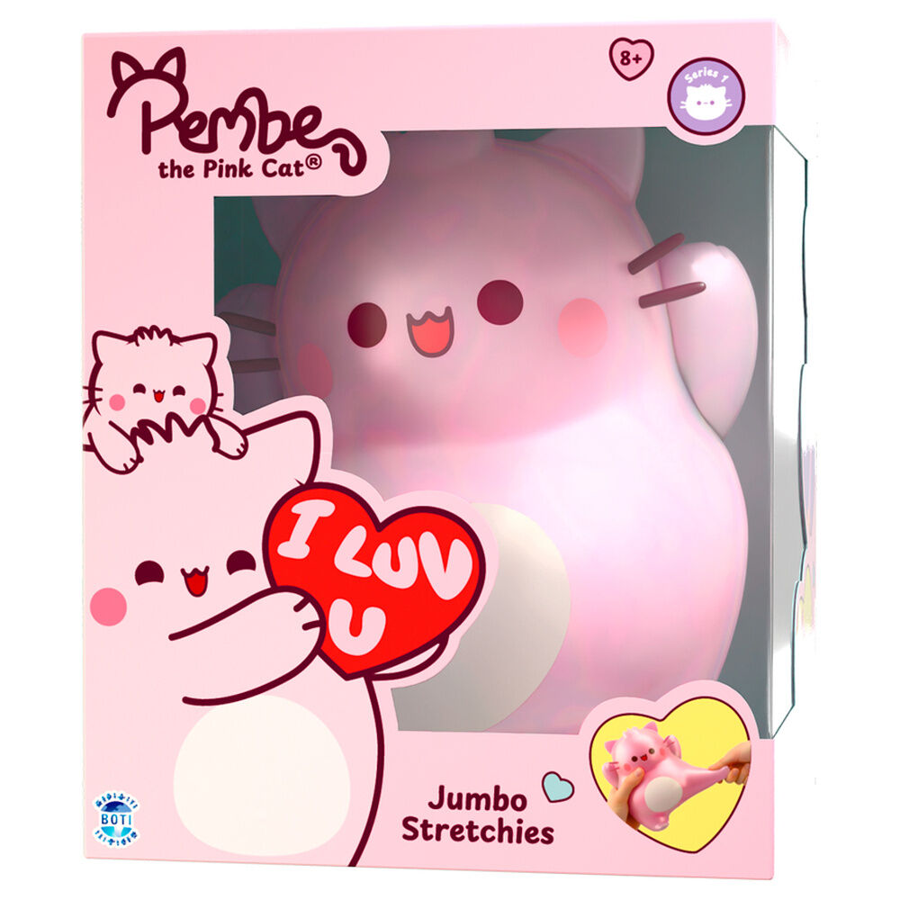 jumbo squishy friends pembe figure 20cm assorted