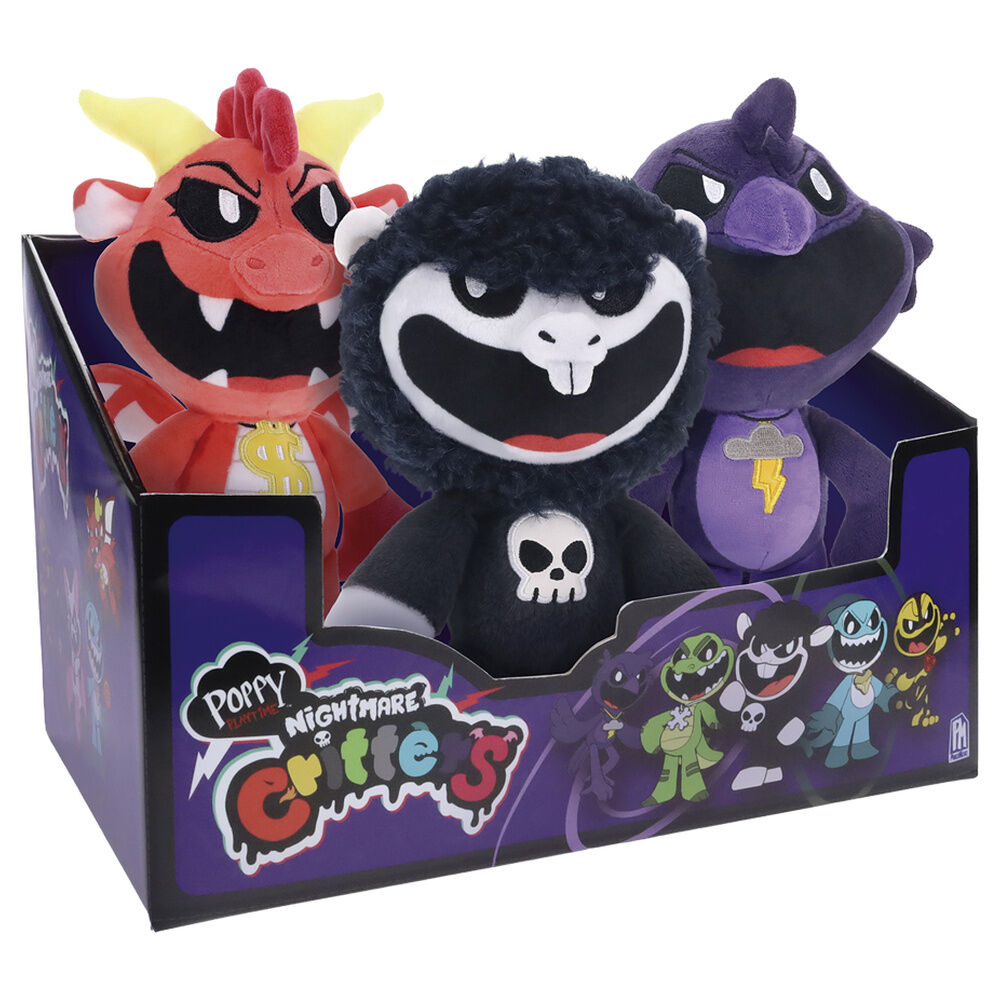 nightmare critters poppy playtime plush assorted 85cm