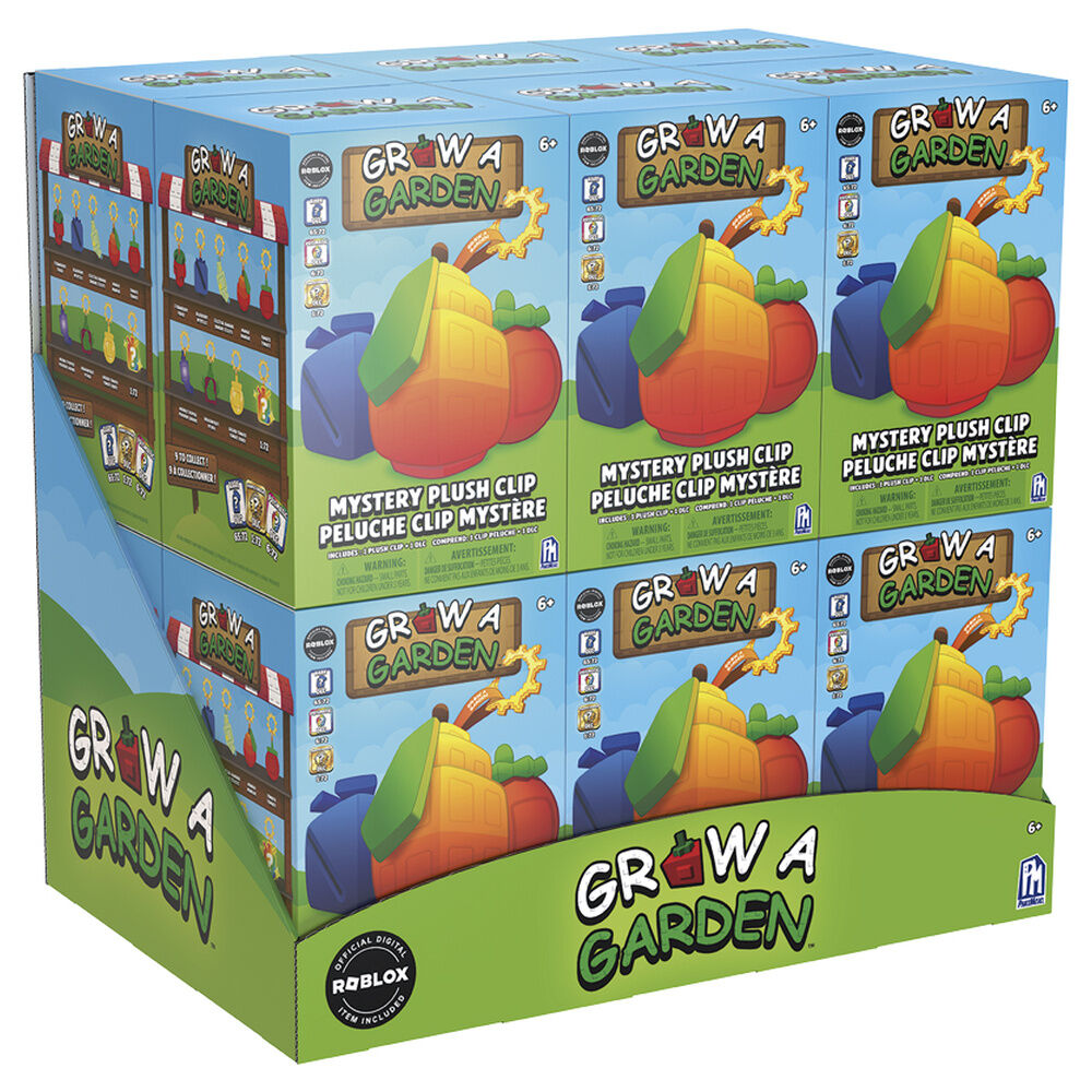 Asortyment pluszowych klipsów Grow A Garden
