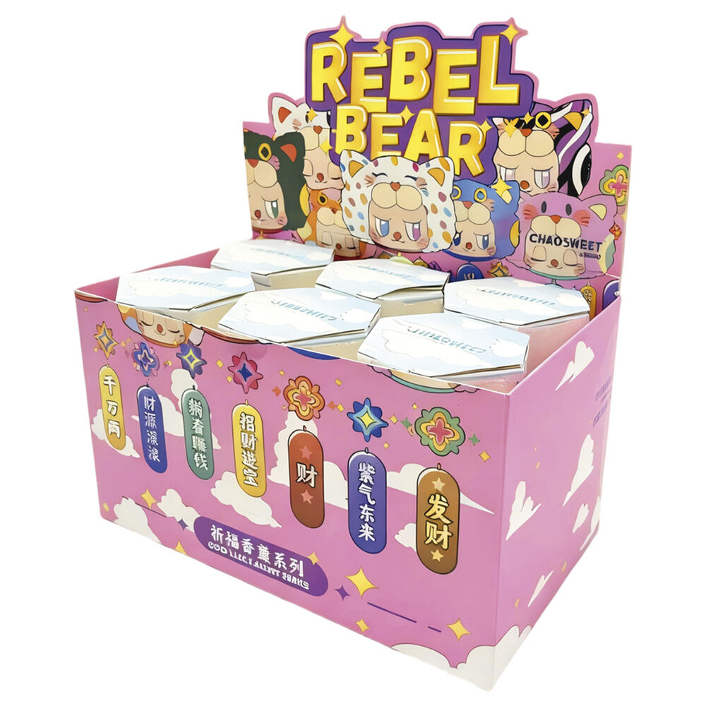 good luck rebel bears 8cm assorted keychain